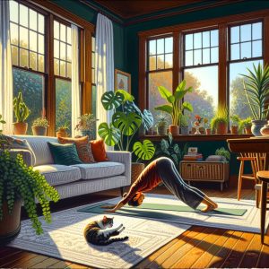 Unlocking Peace: Mastering at-home yoga basics with Ease