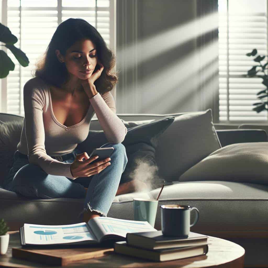 Financial wellness basics in cozy setting