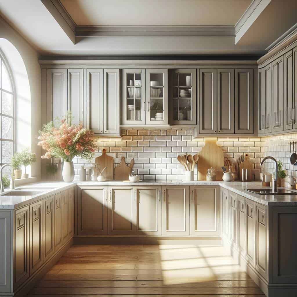 Modern kitchen enhances home value DIY.