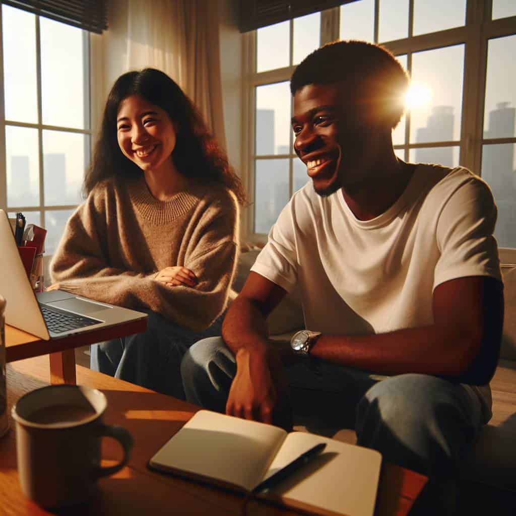 How to maintain long-distance friendships visually.