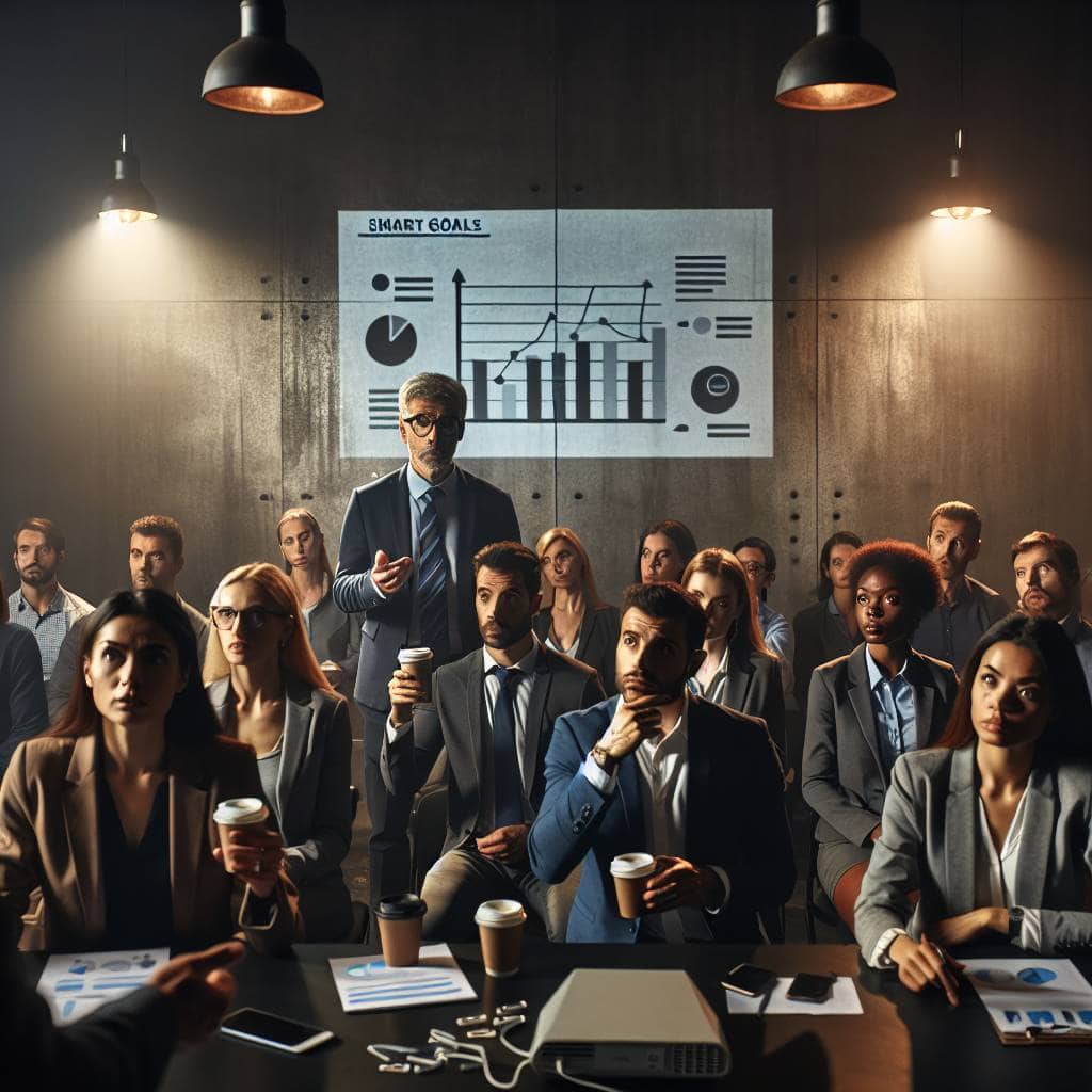 Understanding SMART goals in business training.