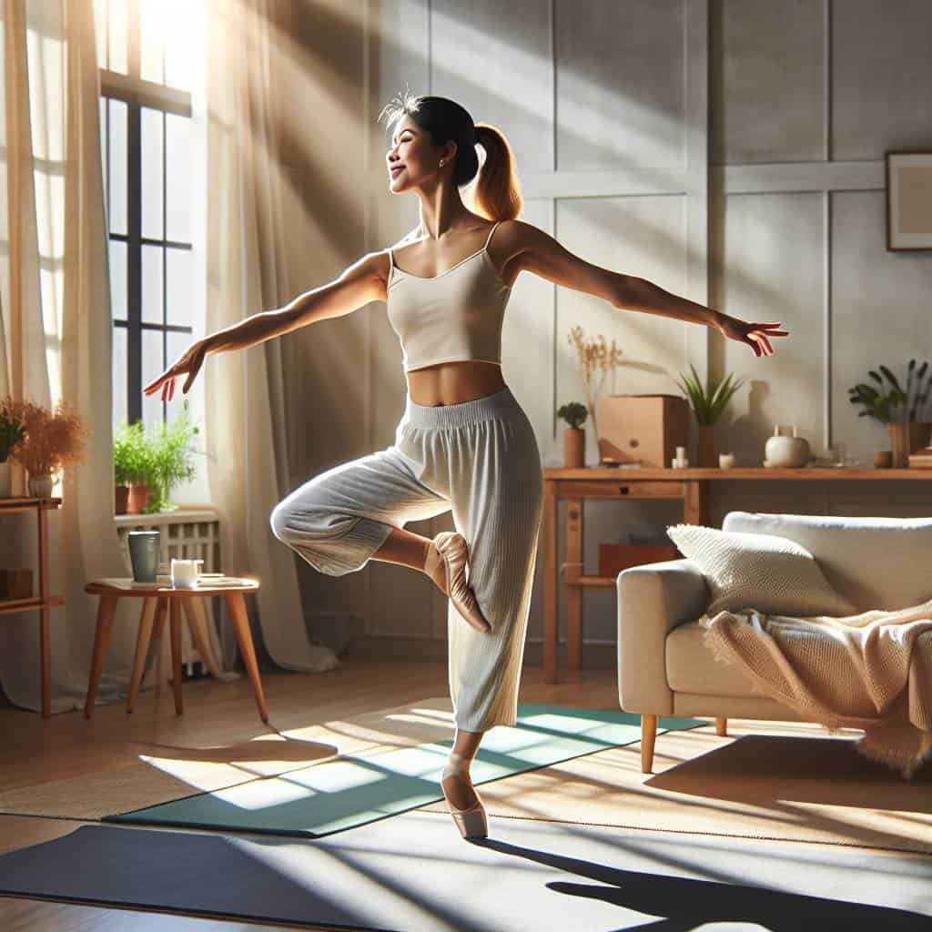 Bodyweight Ballet: Dancing Through My 30-Day Fitness Odyssey