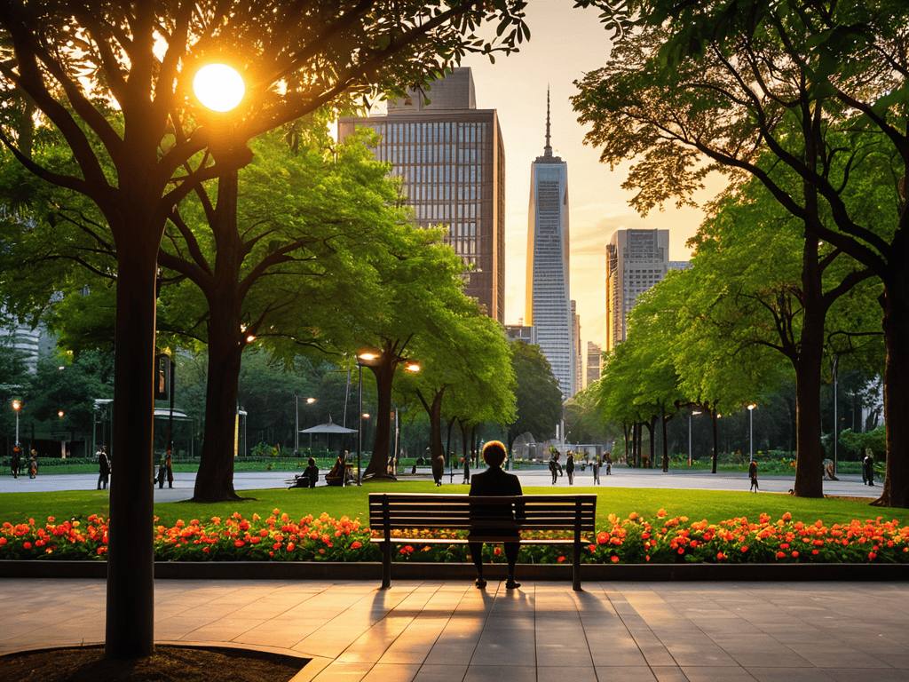 Illuminating Urban Rhythms cityscape