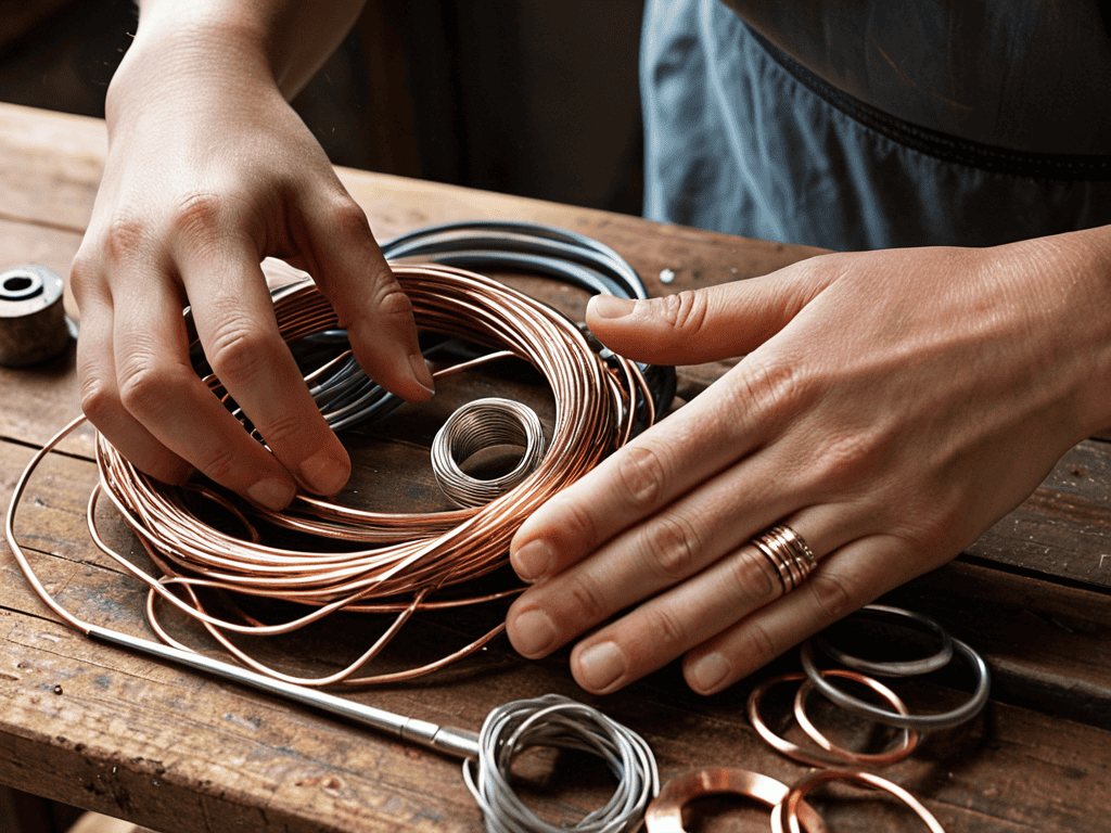 Weaving Magic Wire Wrapped Rings