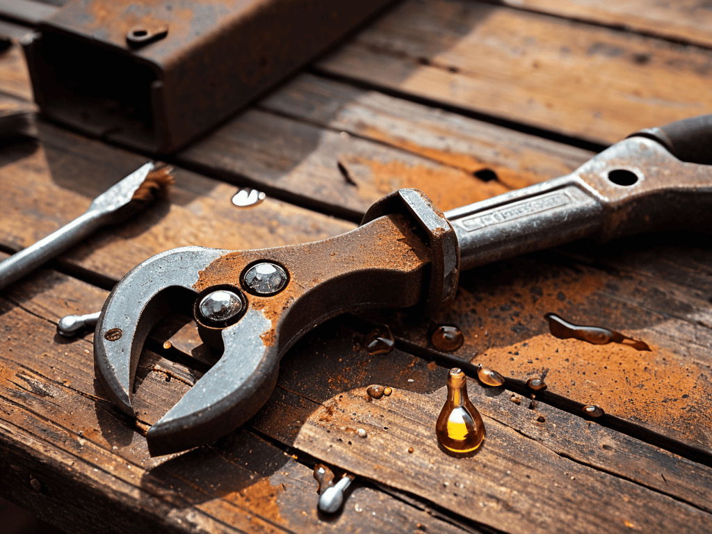 Removing Rust From Tools Easily