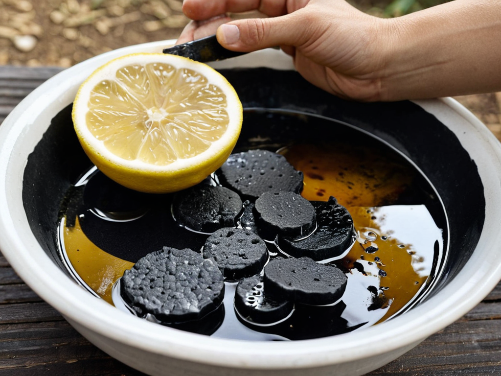 Harmonizing Cleaning Burnt Iron