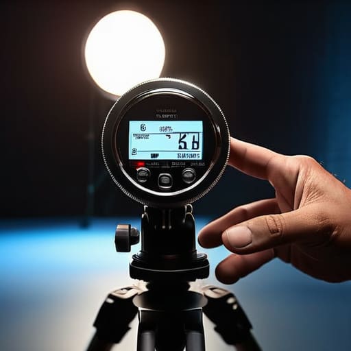 Using incident metering for precise light measurement.