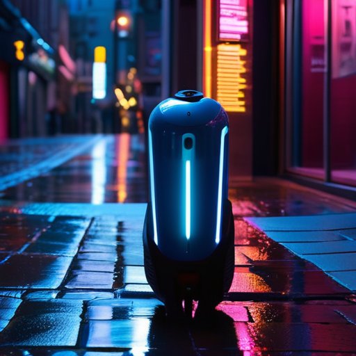 Wrapping It All Up: Glasgow neon night