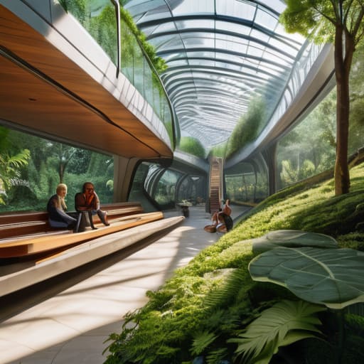 Indoor Greenery in Public Infrastructure a Breath of Life