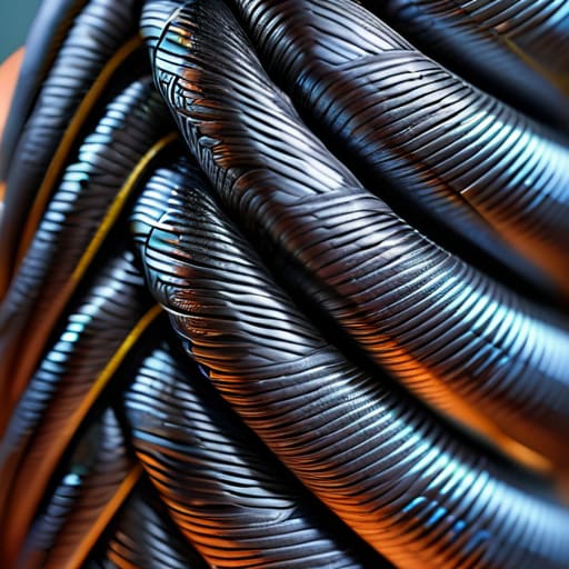 Mastering Anisotropic Material Properties in tubular braids.