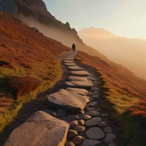 Walking to Mastery: Stochastic Search