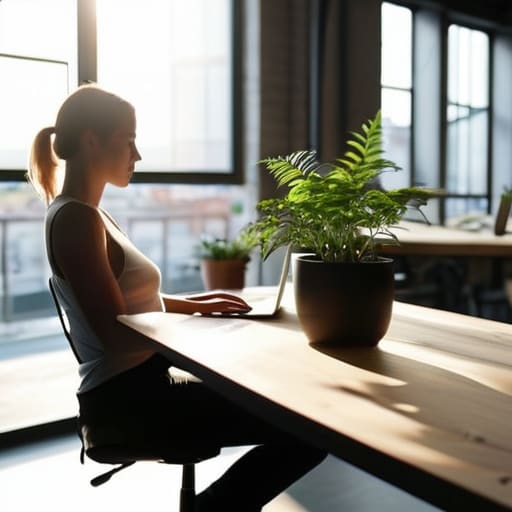 How to protect your back at a desk.